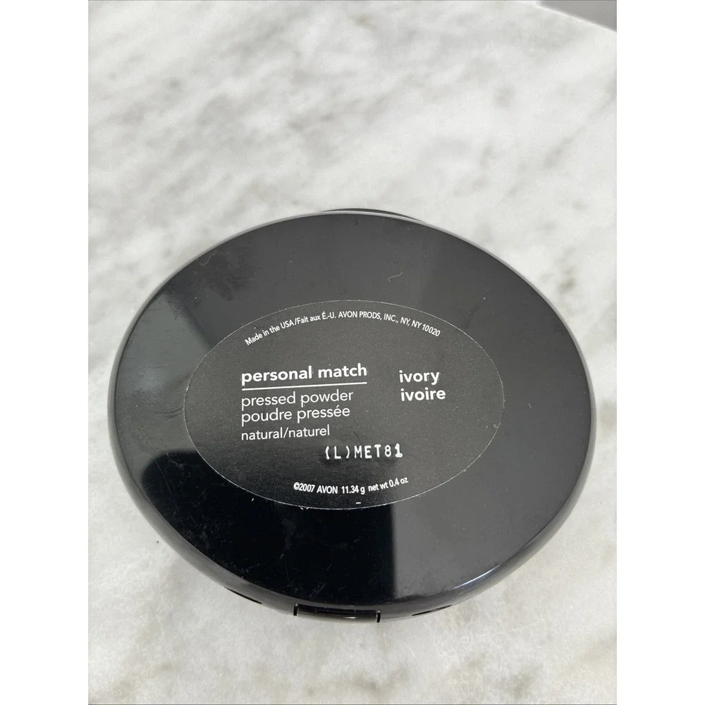 AVON personal match pressed powder for face - ivory New Old Stock